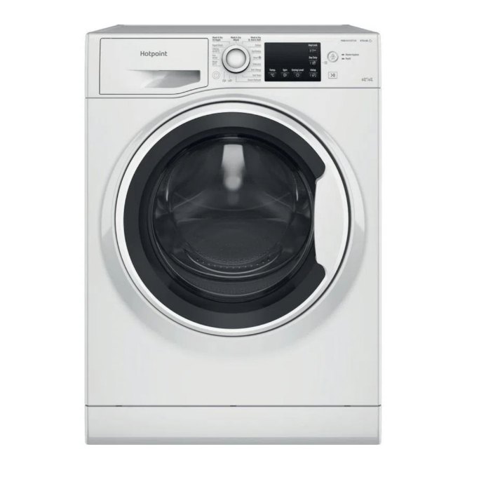 Hotpoint freestanding washing machine appliance illustration