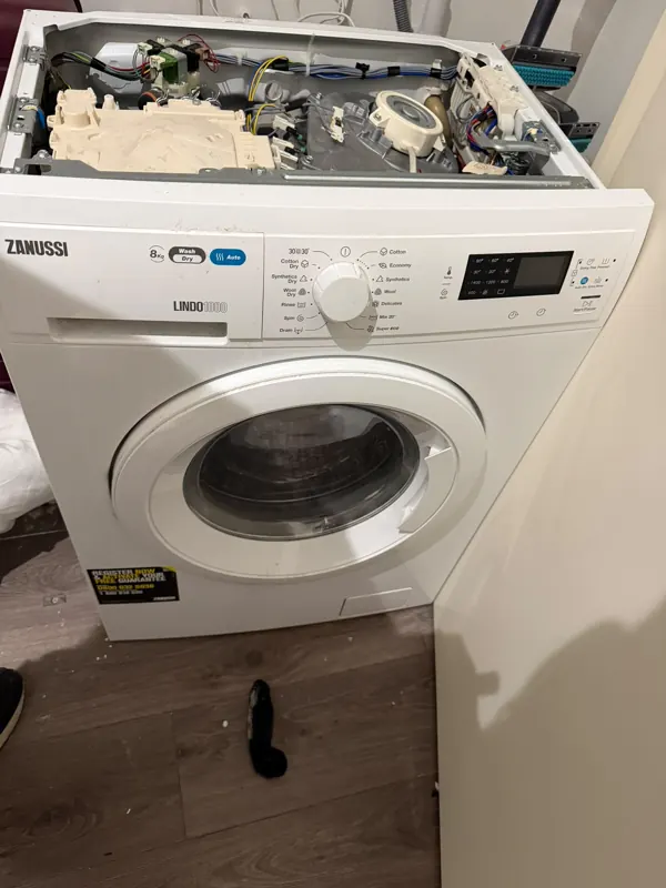 Zanussi washer-dryer — LCDA repair visit