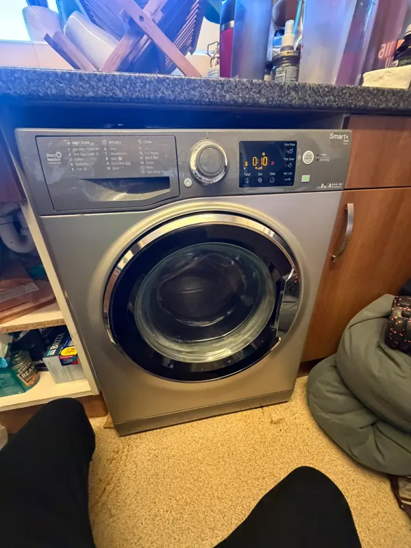 Hotpoint washing machine — LCDA repair visit
