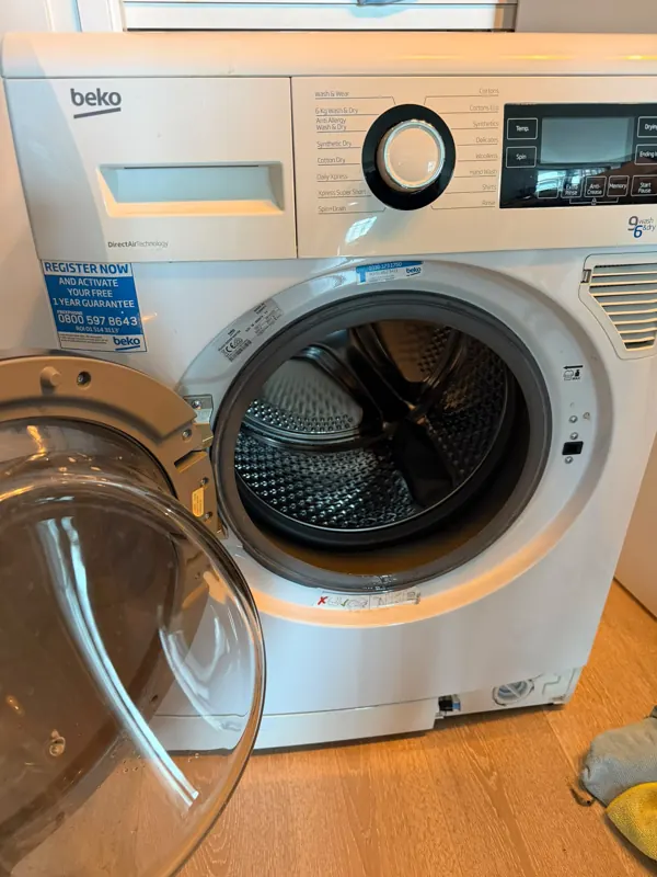 Beko washing machine — LCDA repair visit