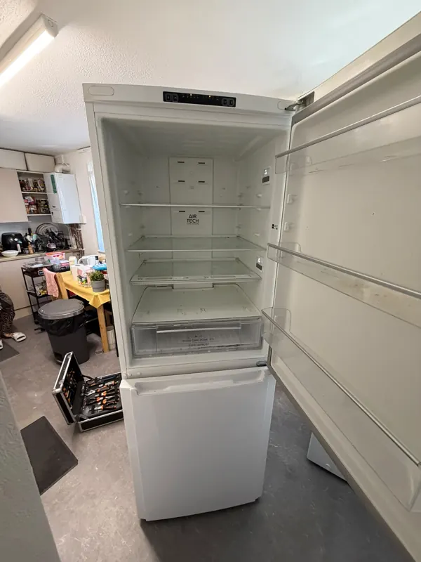 Fridge interior — LCDA repair visit
